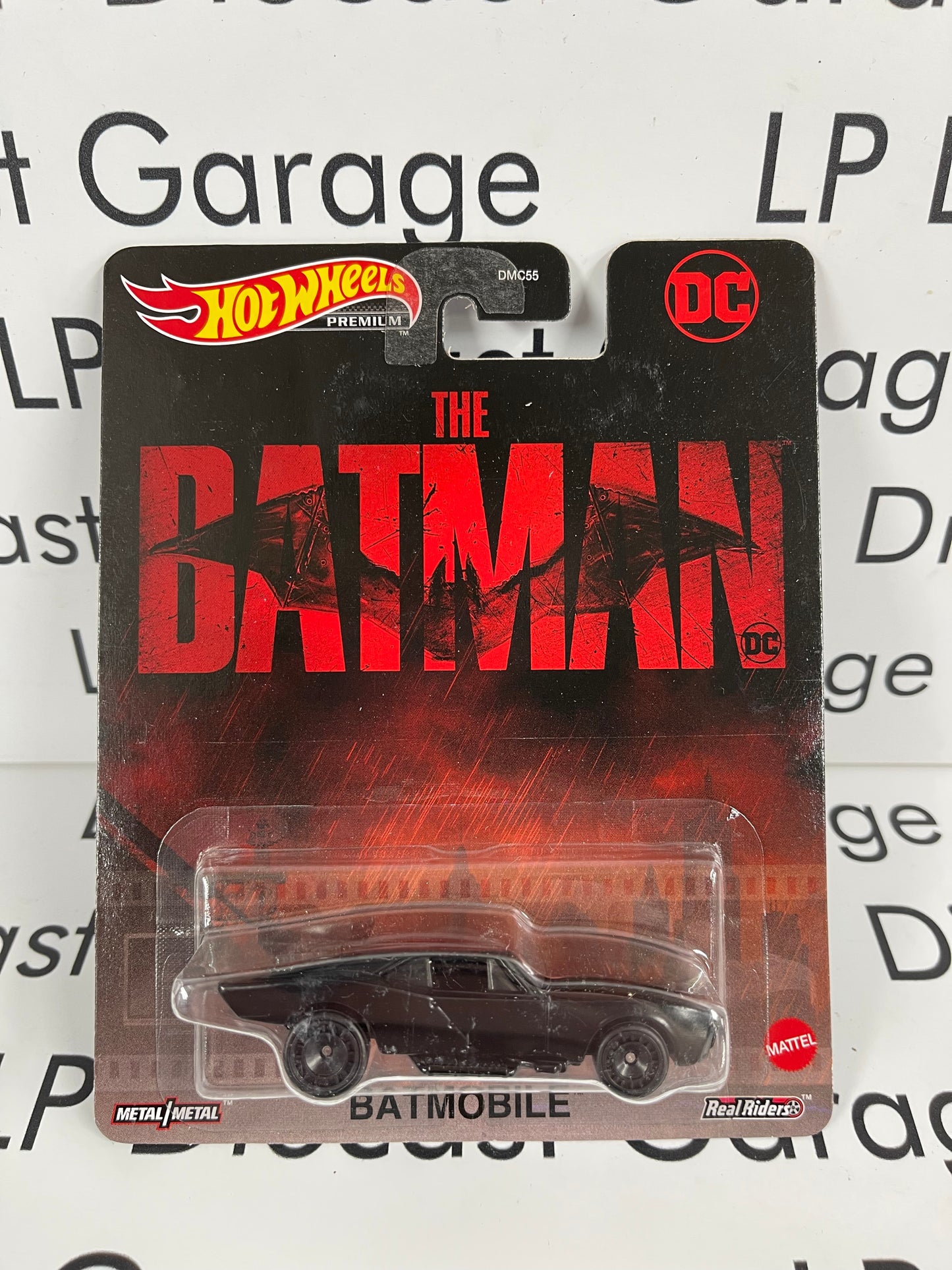 HOT WHEELS Premium The Batman Batmobile DC Black 1:64 Diecast